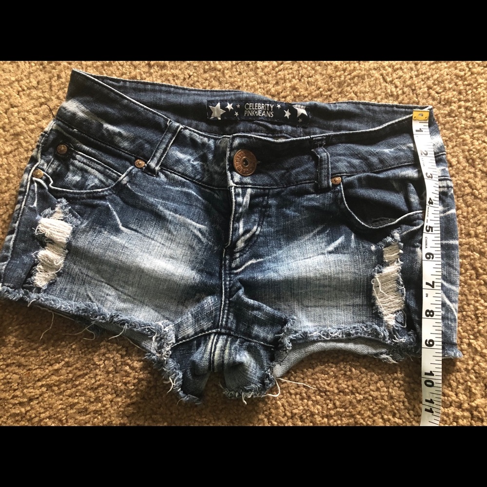Gently Used Celebrity Pink Jean Shorts Size 3
